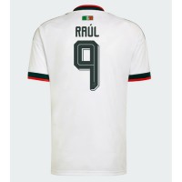 Stroje piłkarskie Meksyk Raul Jimenez #9 Koszulka Wyjazdowej MŚ 2026 Krótki Rękaw
